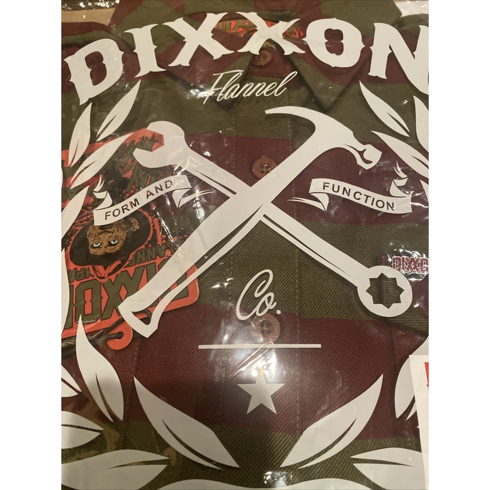 DIXXON-‎ Women's Flannel - Krueger - Size 2XL NIB - Picture 2 of 3